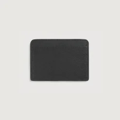 Karl Black Leather Card Holder