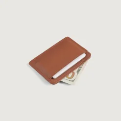 Karl Brown Leather Card Holder
