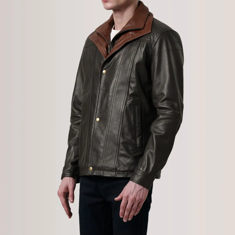 Klen Brown Classic Jacket