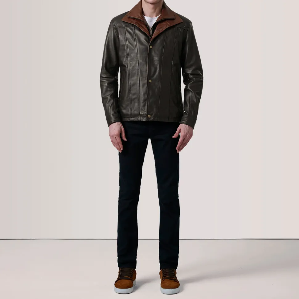 Klen Brown Classic Jacket