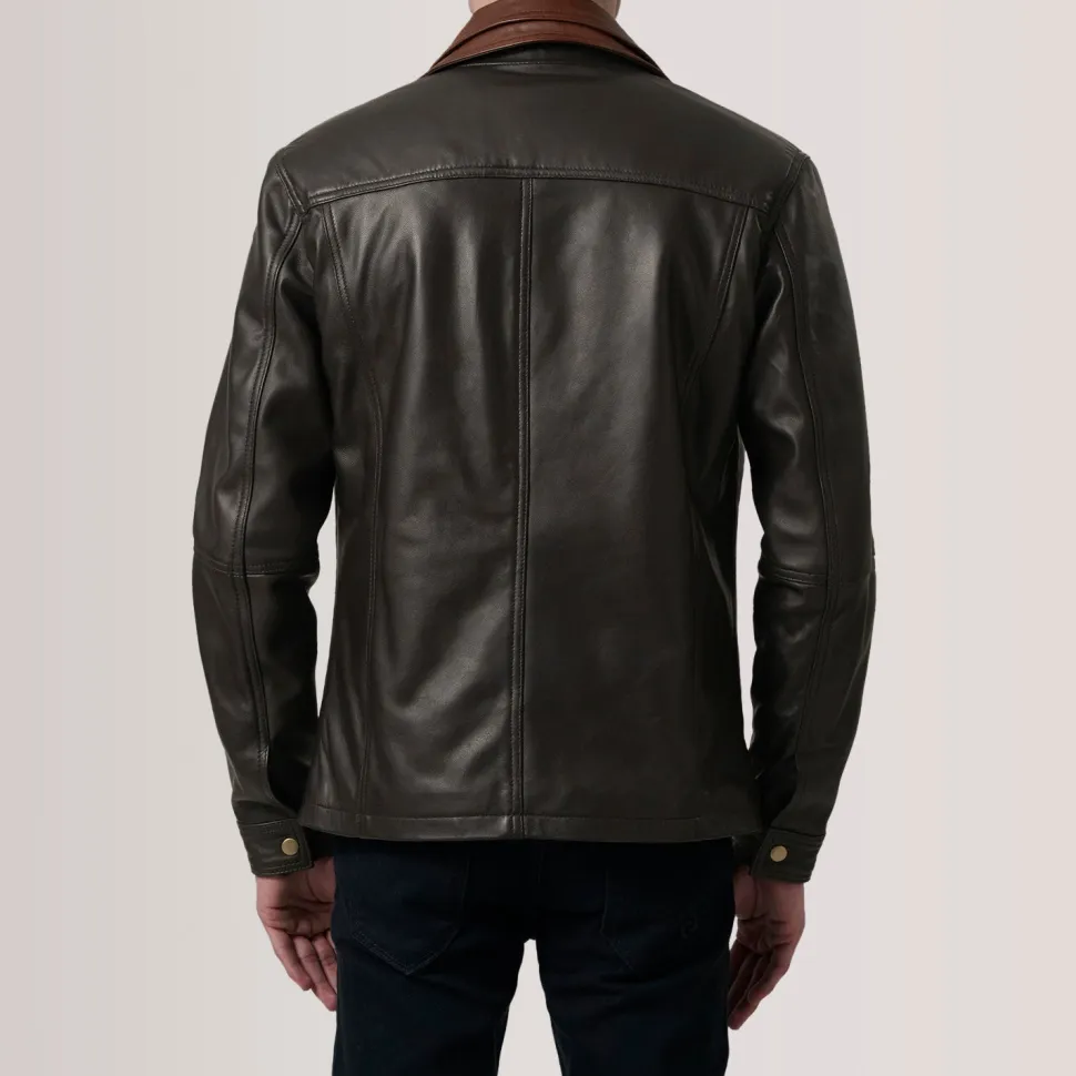 Klen Brown Classic Jacket
