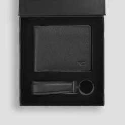 Marvin Black Leather Gift Set