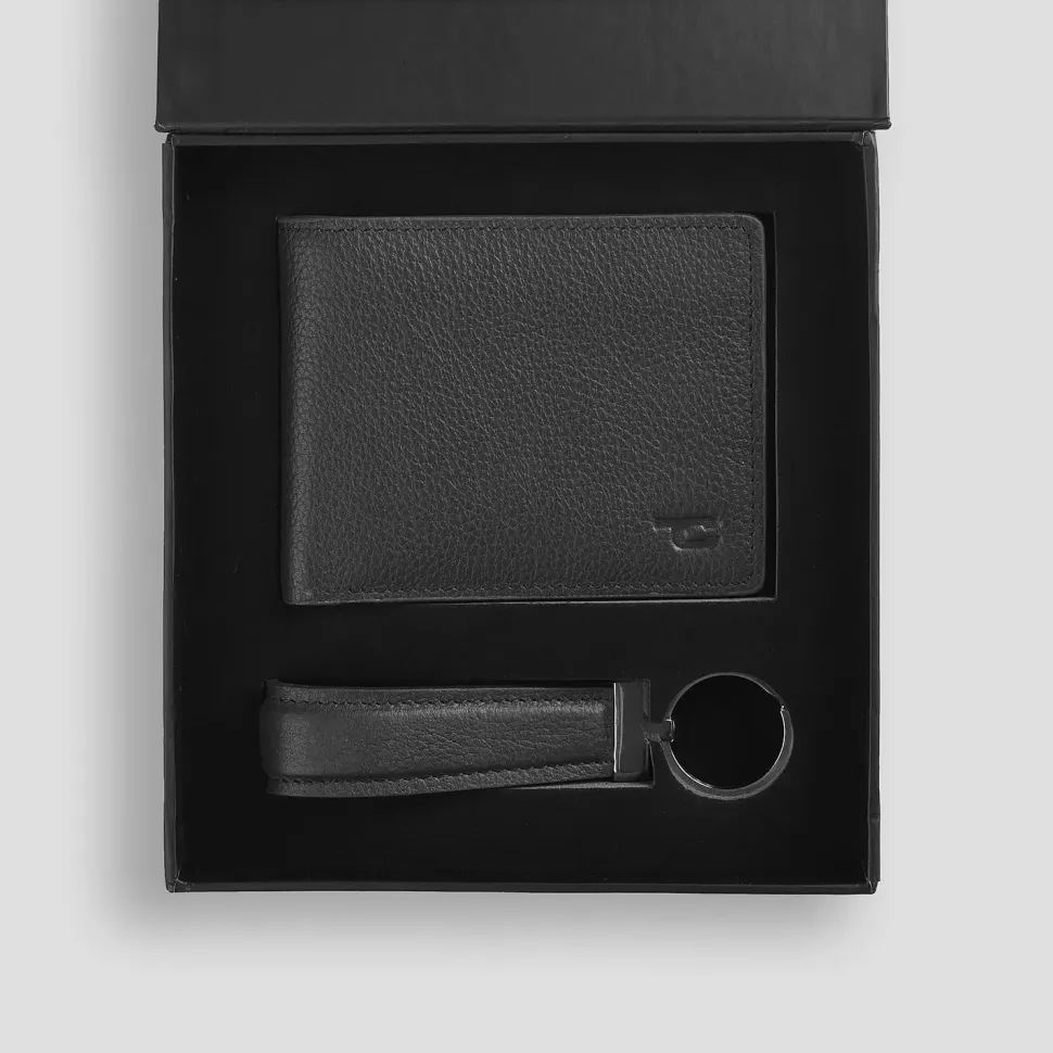 Marvin Black Leather Gift Set