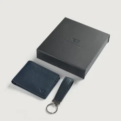 Marvin Blue Leather Gift Set