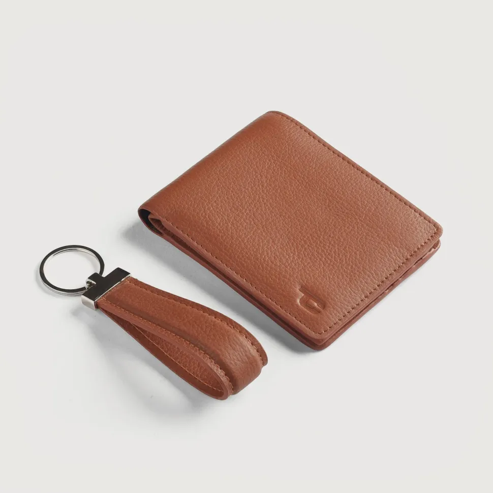 Marvin Brown Leather Gift Set
