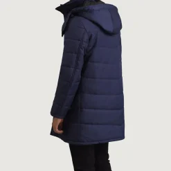 Moore Blue Hooded Parka