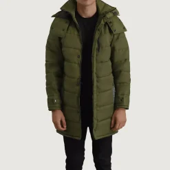 Moore Green Hooded Parka