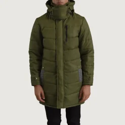 Moore Green Hooded Parka