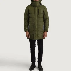 Moore Green Hooded Parka