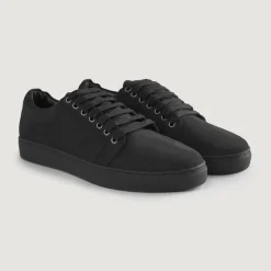 Murphy Low Top Black Nubuck Sneakers
