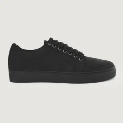 Murphy Low Top Black Nubuck Sneakers