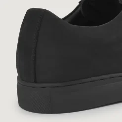Murphy Low Top Black Nubuck Sneakers
