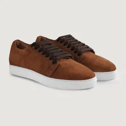 Murphy Low Top Brown Suede Sneakers