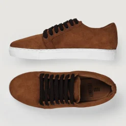 Murphy Low Top Brown Suede Sneakers