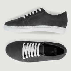 Murphy Low Top Grey Suede Leather Sneakers