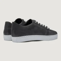 Murphy Low Top Grey Suede Leather Sneakers