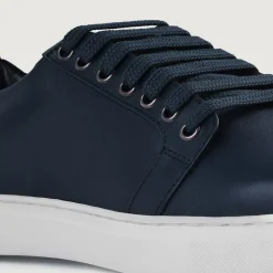 Murphy Low Top Midnight Blue Leather Sneakers