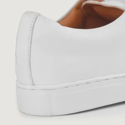 Murphy Low Top White Leather Sneakers