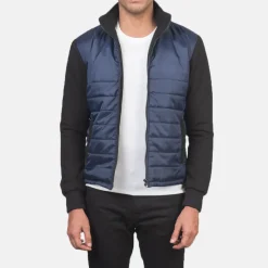 Nashville Quilted Blue Windbreaker Jacket