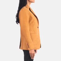 Norma Brown Nubuck Blazer