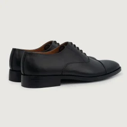 Professor Oxford Black Leather Shoes