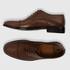 Professor Oxford Brown Leather Shoes