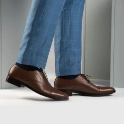 Professor Oxford Brown Leather Shoes