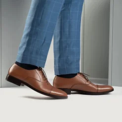 Professor Oxford Tan Leather Shoes