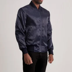 Quinton MA-1 Blue Bomber Jacket
