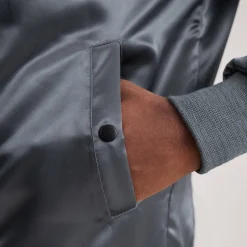 Quinton MA-1 Grey Bomber Jacket