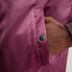 Quinton MA-1 Maroon Bomber Jacket