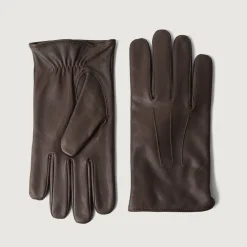 Ralph Brown Leather Dress Gloves