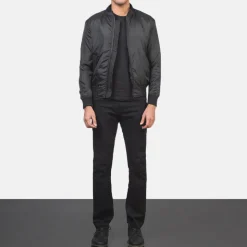 Ramon Black Bomber Jacket