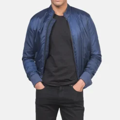 Ramon Blue Bomber Jacket