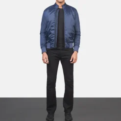 Ramon Blue Bomber Jacket