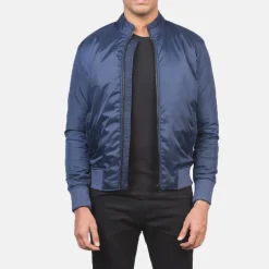 Ramon Blue Bomber Jacket