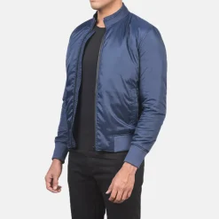 Ramon Blue Bomber Jacket