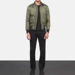 Ramon Green Bomber Jacket