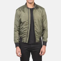 Ramon Green Bomber Jacket