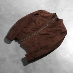 Rumella Mocha Suede Biker Jacket