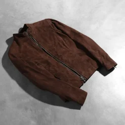 Rumella Mocha Suede Biker Jacket