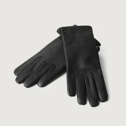 Saltor Black Leather Dress Gloves