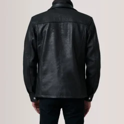 Sean Black Snuffed Classic Jacket