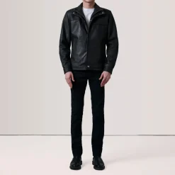 Sean Black Snuffed Classic Jacket
