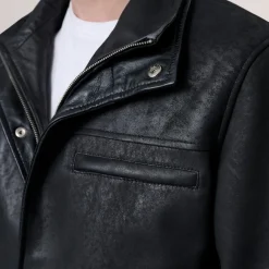 Sean Black Snuffed Classic Jacket