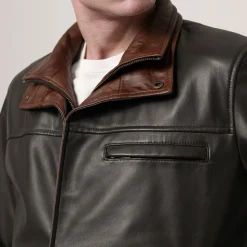 Sean Brown Leather Classic Jacket