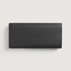 Taylor Black Leather Continental Wallet