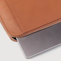 The Baxter Brown Leather Laptop Sleeve