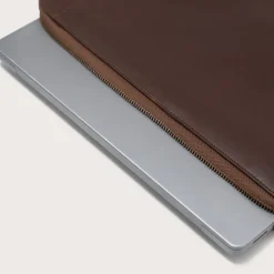 The Baxter Vintage Brown Leather Laptop Sleeve