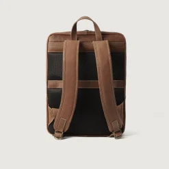 The Bedford Vintage Tan Leather Backpack